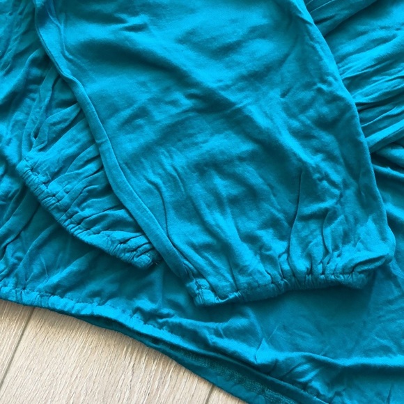 Michael Kors Turquoise Top Size L - Picture 5 of 5